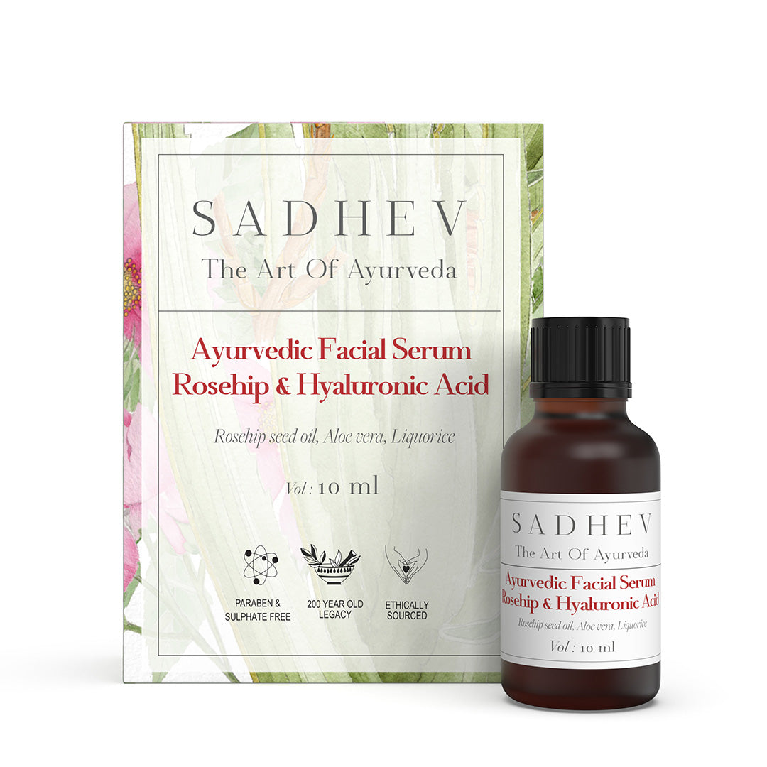 Ayurvedic Rosehip & Hyaluronic Acid Serum