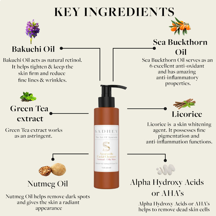 Ayurvedic Facial Cleanser Normal-Oily Skin