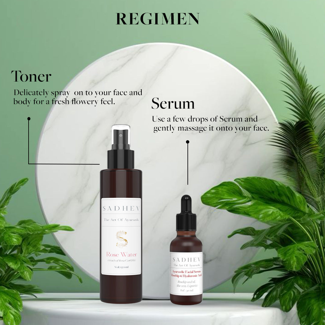 Ayurvedic Rosehip & Hyaluronic Acid Serum