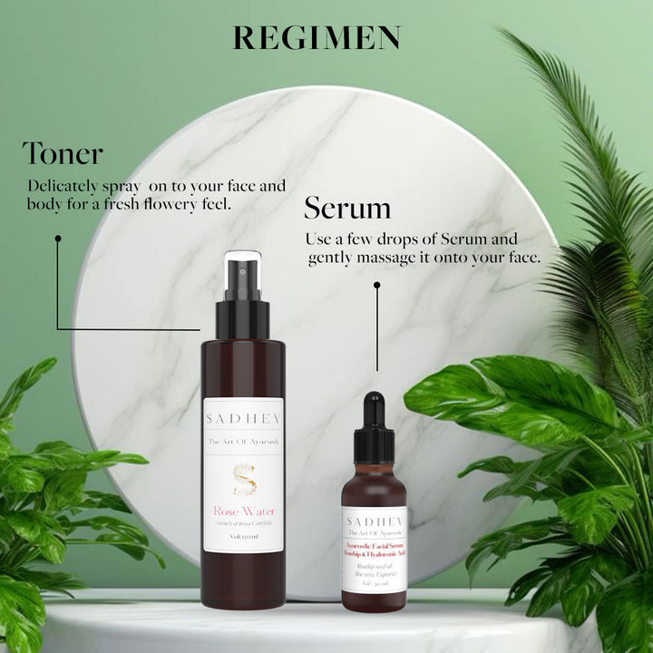 Ayurvedic Rosehip & Hyaluronic Acid Serum