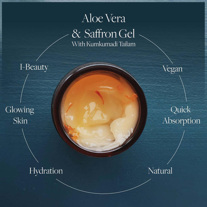 Aloe Vera And Saffron Gel With Kumkumadi Tailam