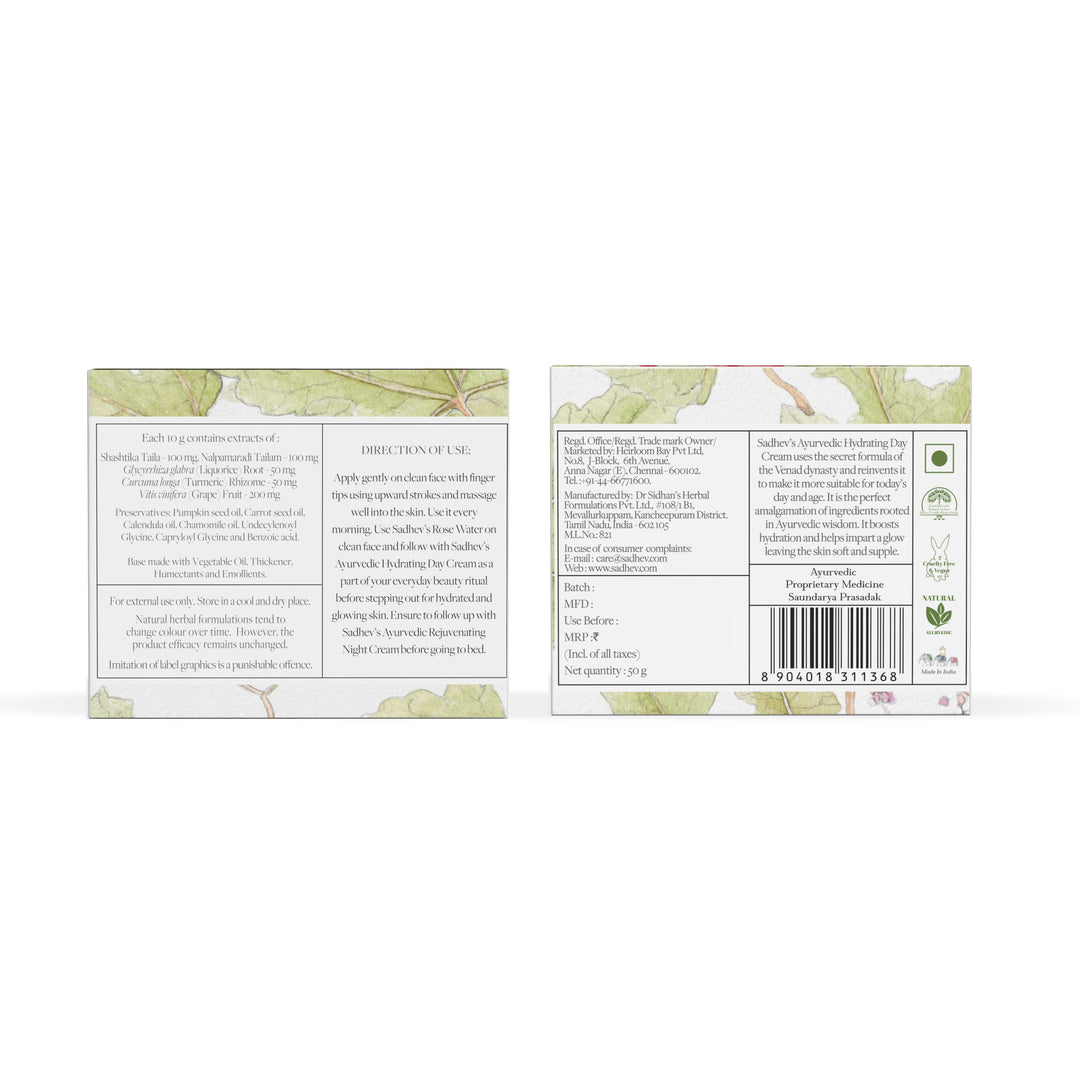 Ayurvedic Hydrating Day Cream
