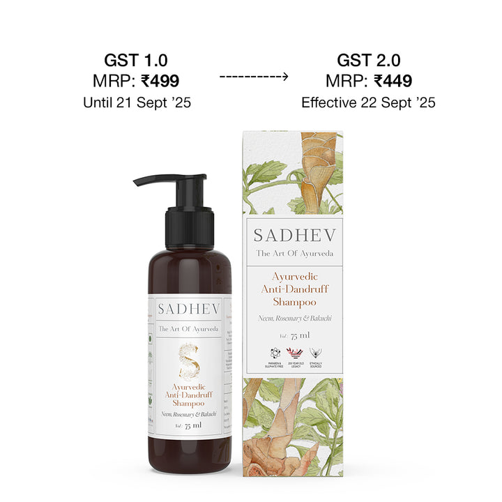 Ayurvedic Anti-Dandruff Shampoo