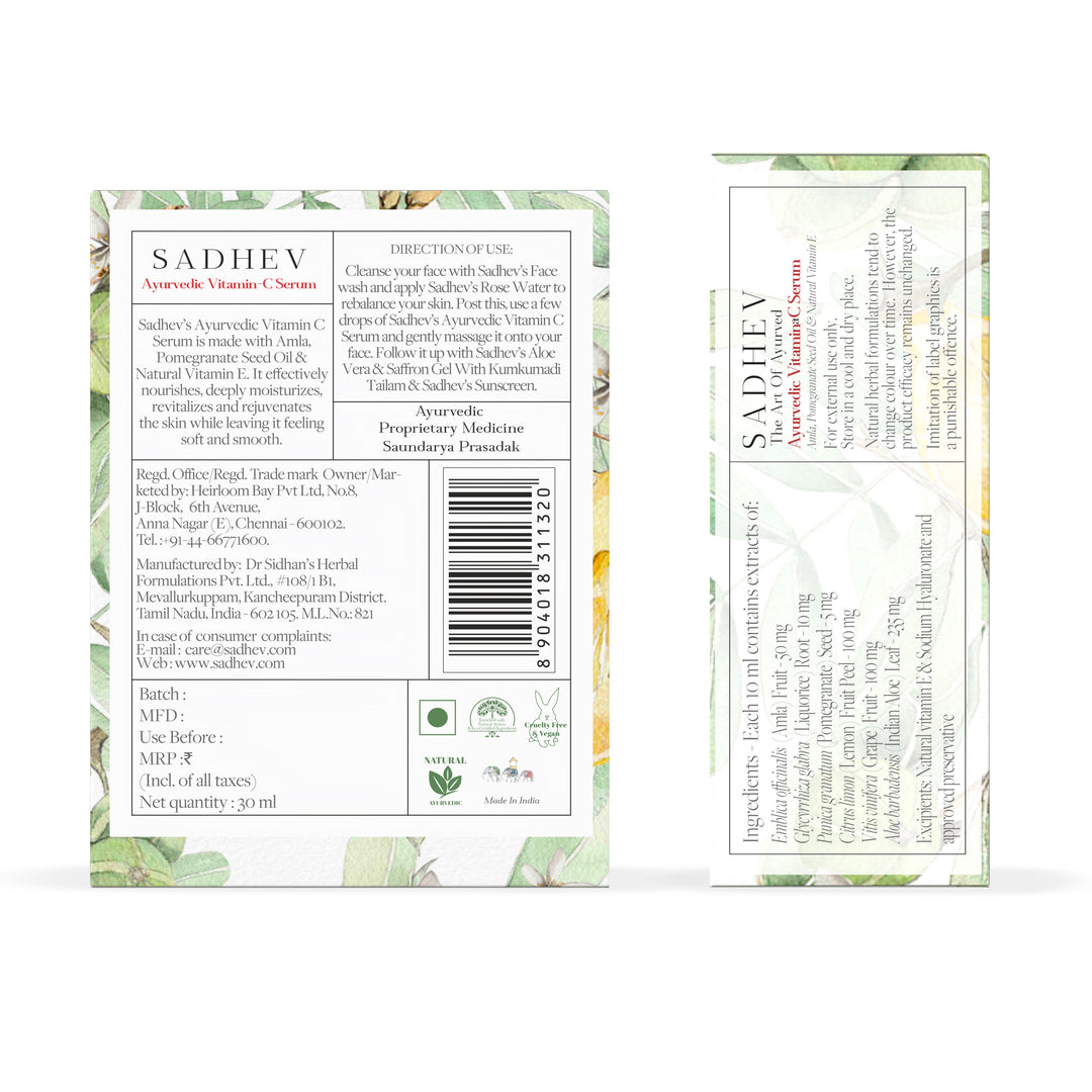 Ayurvedic Vitamin C Serum