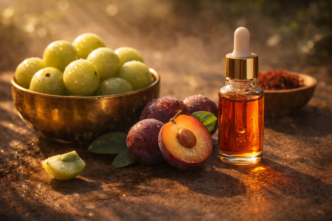 Vitamin C Serum vs Kumkumadi Tailam — Different Concerns, Different Products, Both Worth Having