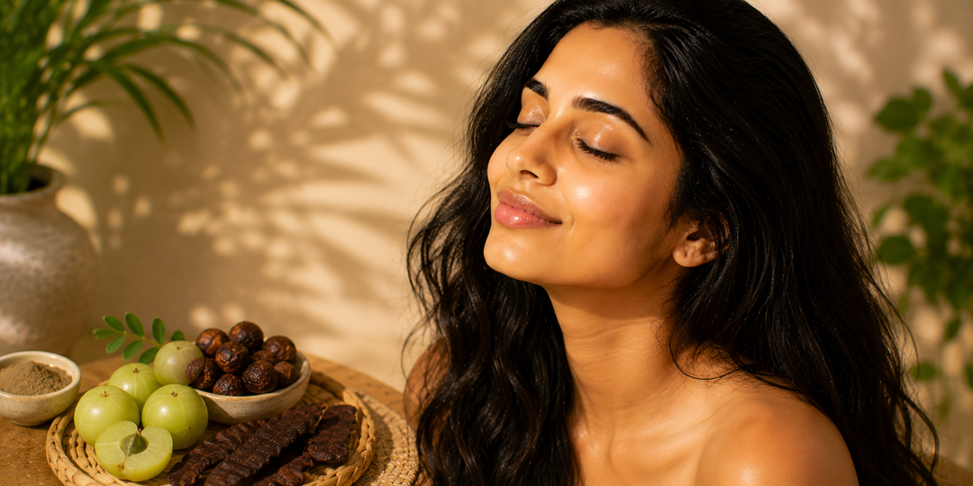 Amla-Reetha-Shikakai Hair Wash vs SADHEV Ayurvedic Shampoo