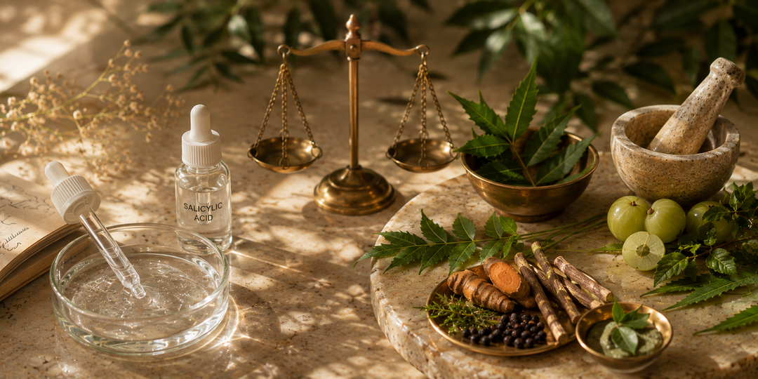 Salicylic Acid vs Ayurvedic Alternatives — What Actually Clears Acne