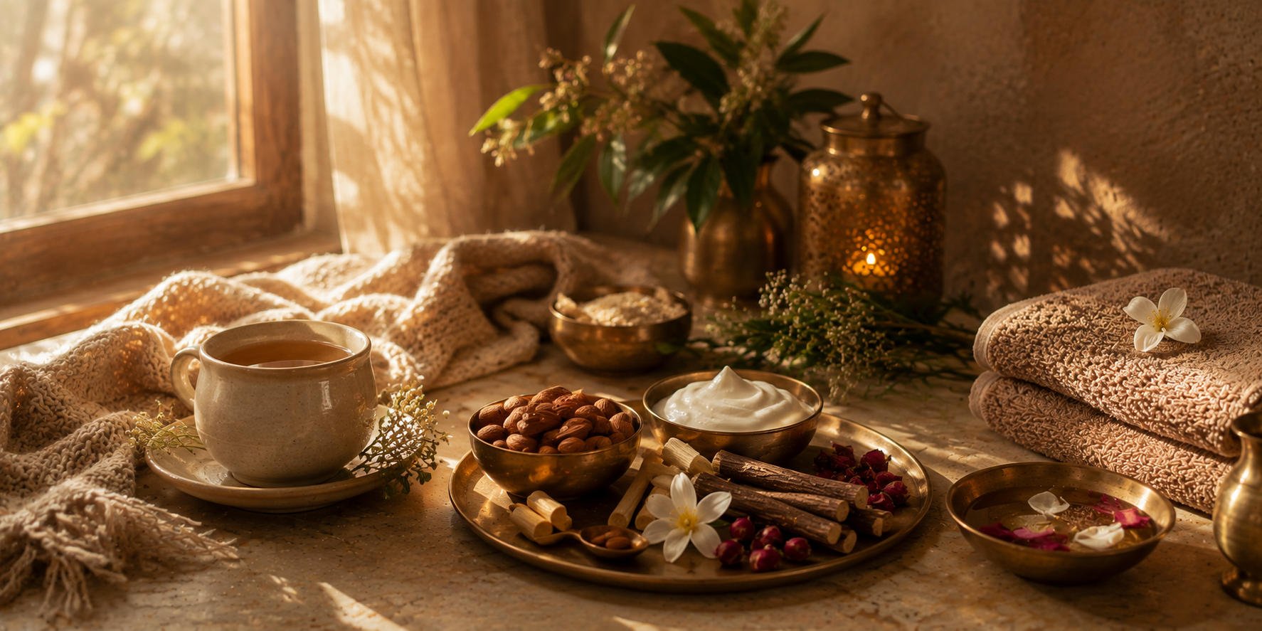 Winter Skincare Routine — The Complete Ayurvedic Guide for Vata Season