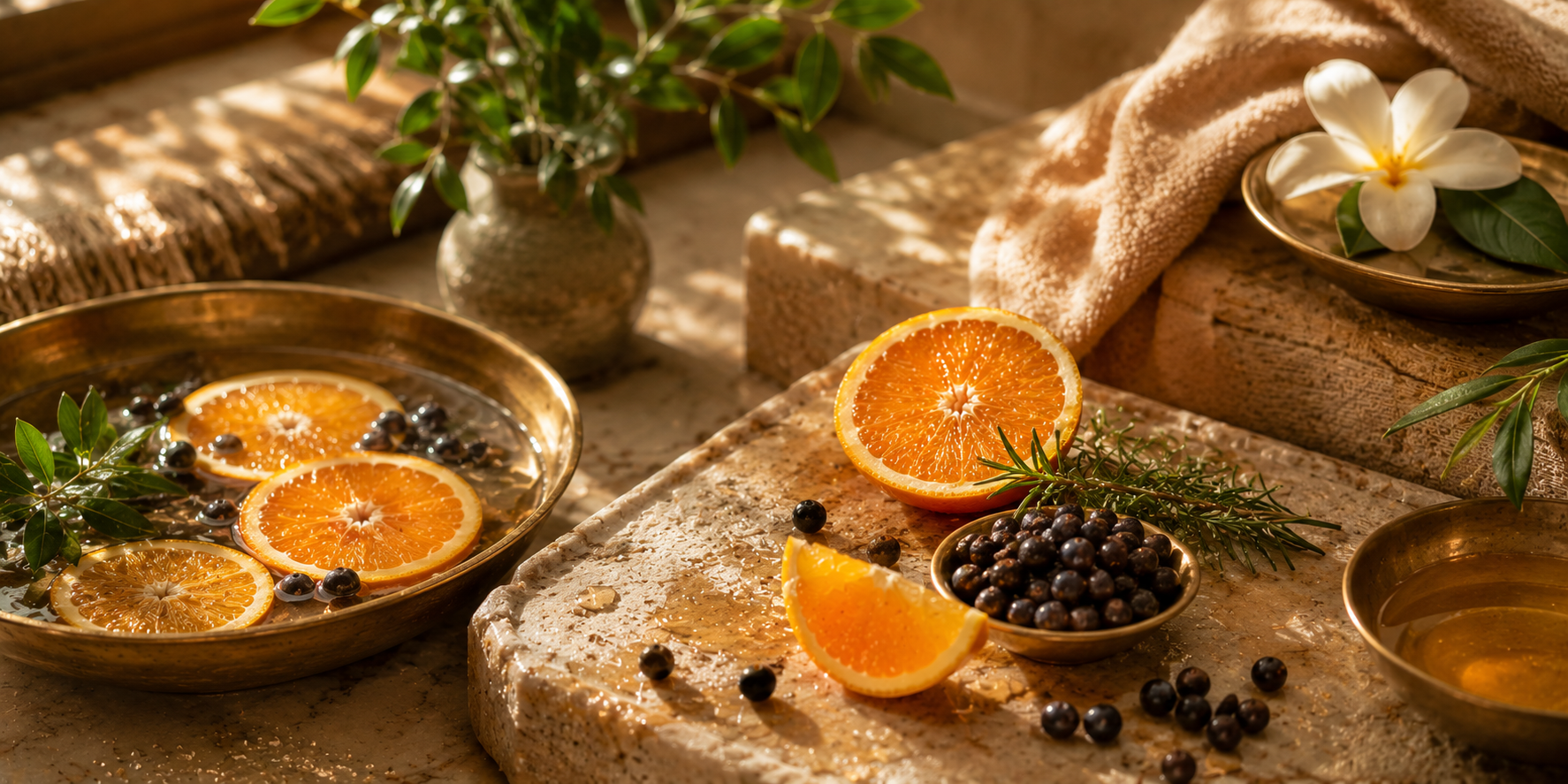 Ayurvedic Shower Gel — Deep Cleansing with Shashtika Tailam, Citrus and Juniper