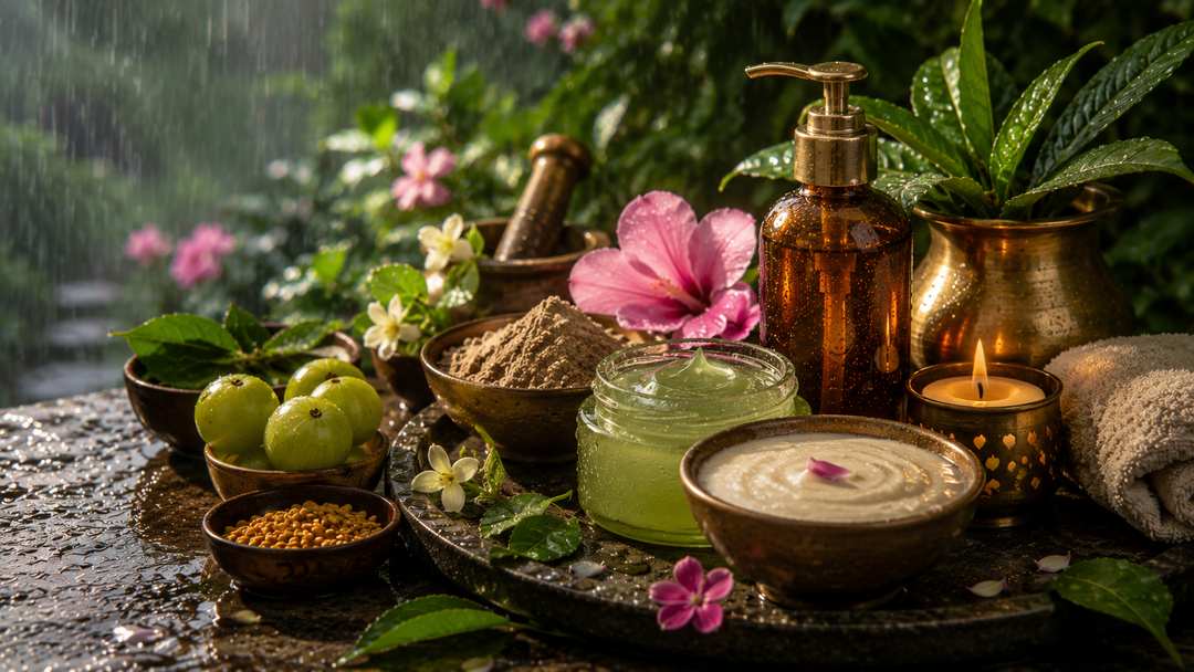 Monsoon Skincare — The Complete Ayurvedic Guide for Face and Body