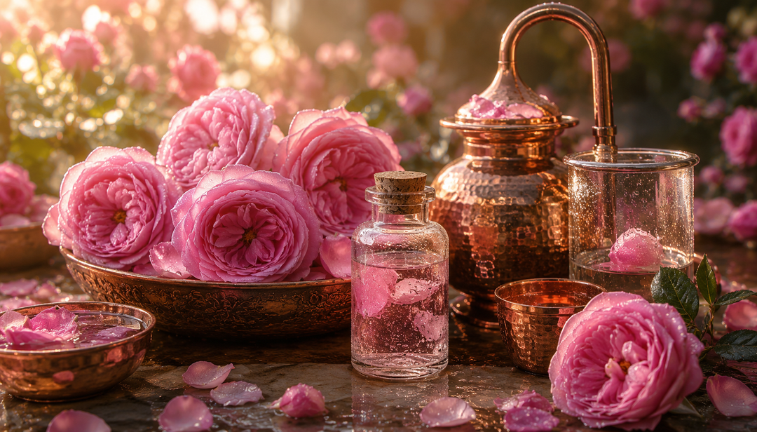 Rose Water — The Complete Guide to Steam Distillation, Skin Benefits and Correct Use
