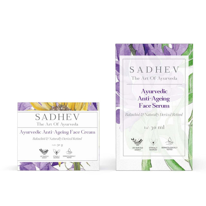 The Ayurvedic Anti-Ageing Regimen - 50gm + 30ml