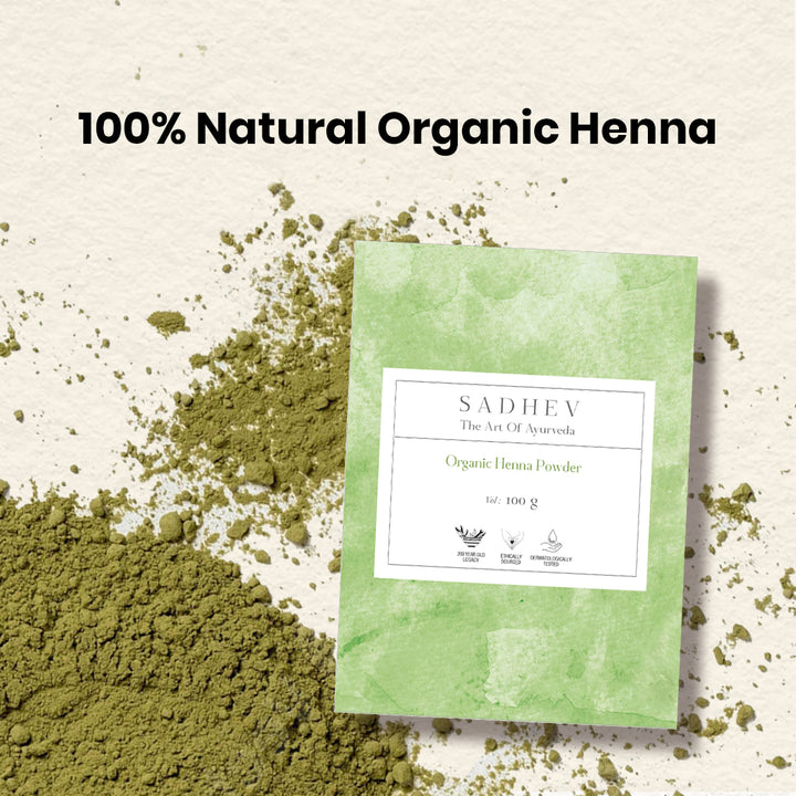 Sadhev Organic Henna Powder