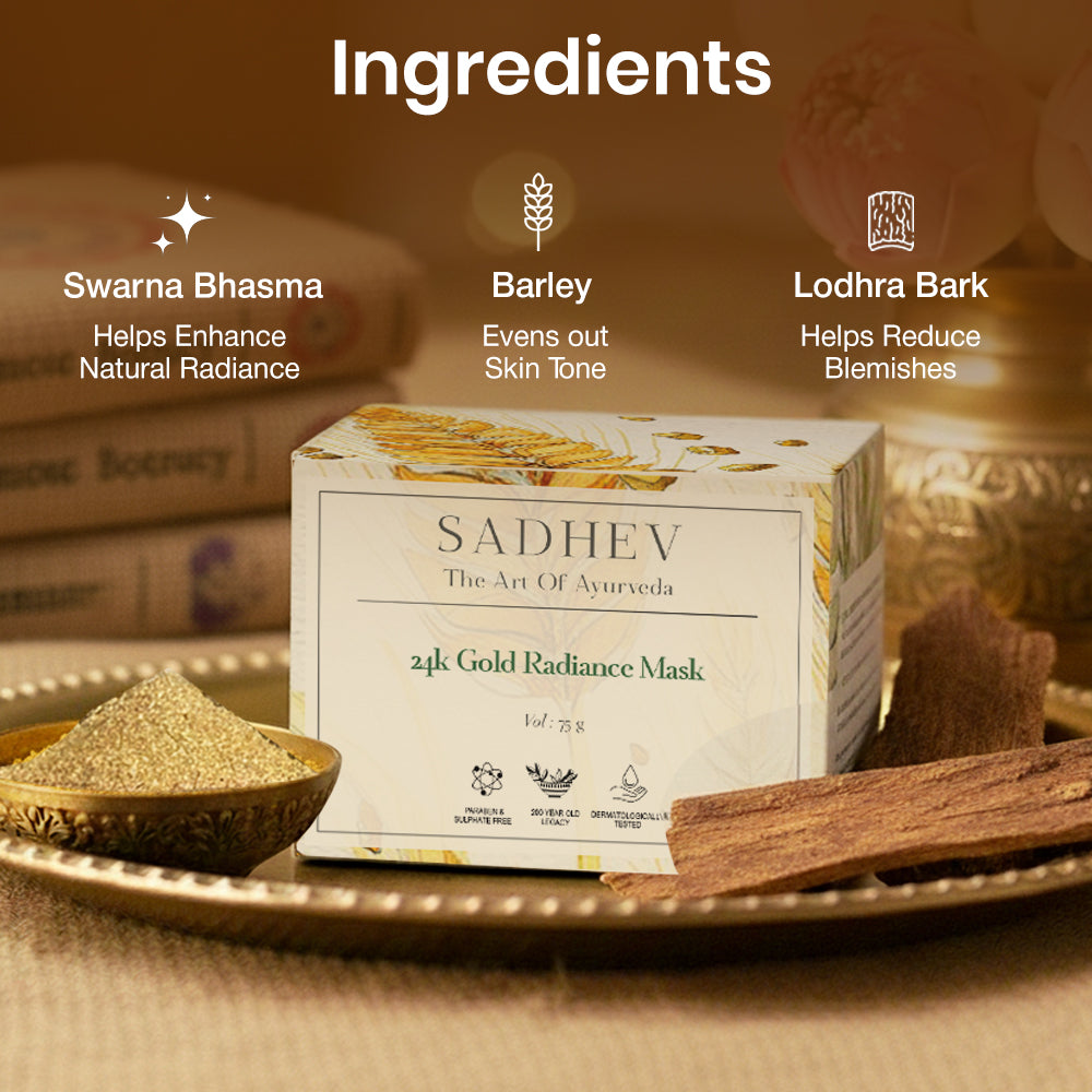 Sadhev 24K Gold Radiance Mask