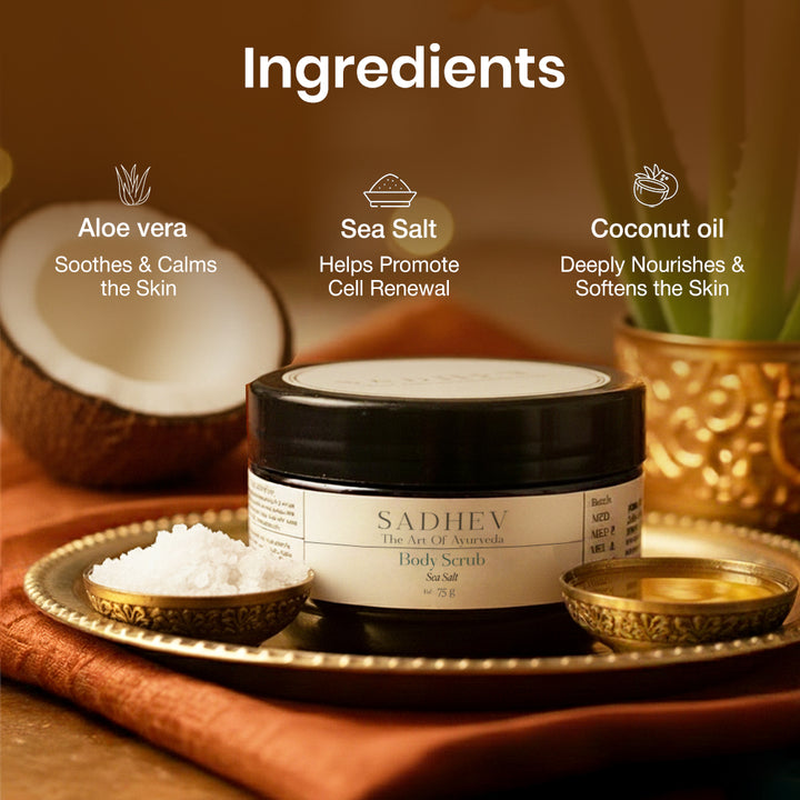 Sadhev Body Scrub - Sea Salt