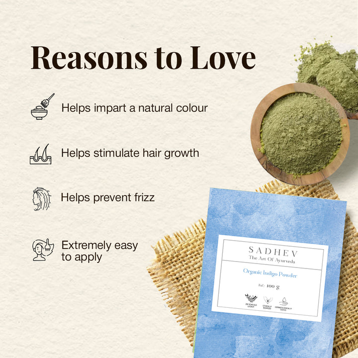 Sadhev Organic Indigo Powder