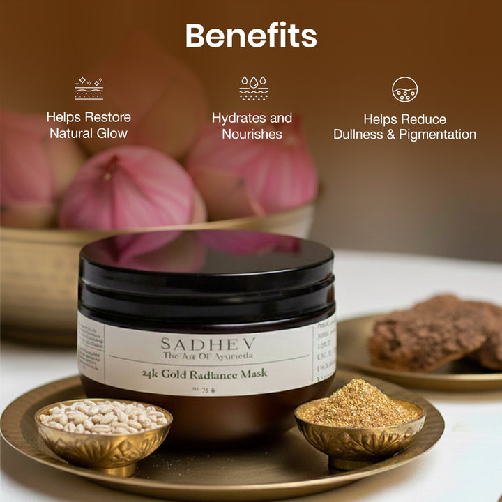 Sadhev 24K Gold Radiance Mask