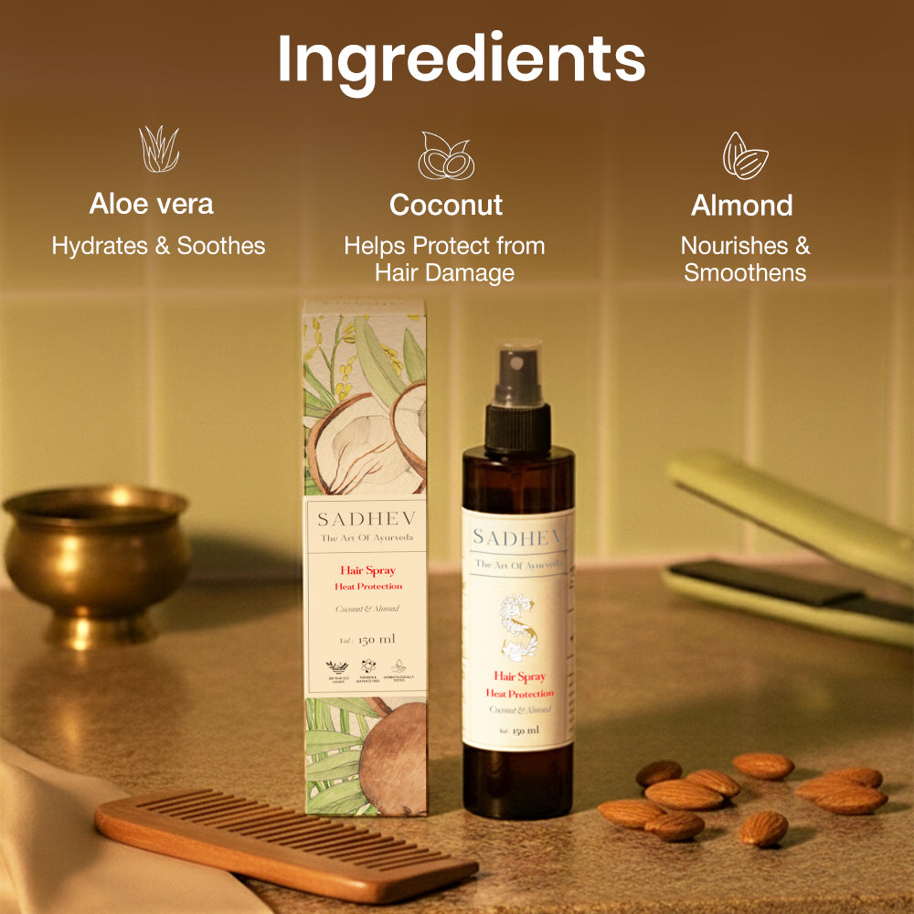 Sadhev Hair Spray - Heat Protection