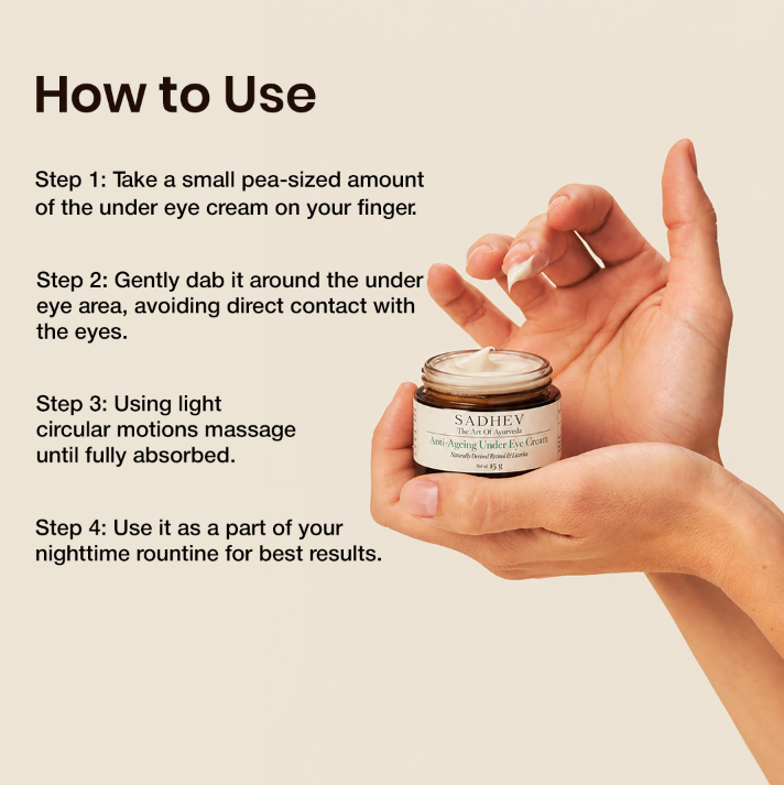 Sadhev Anti-Ageing Under Eye Cream
