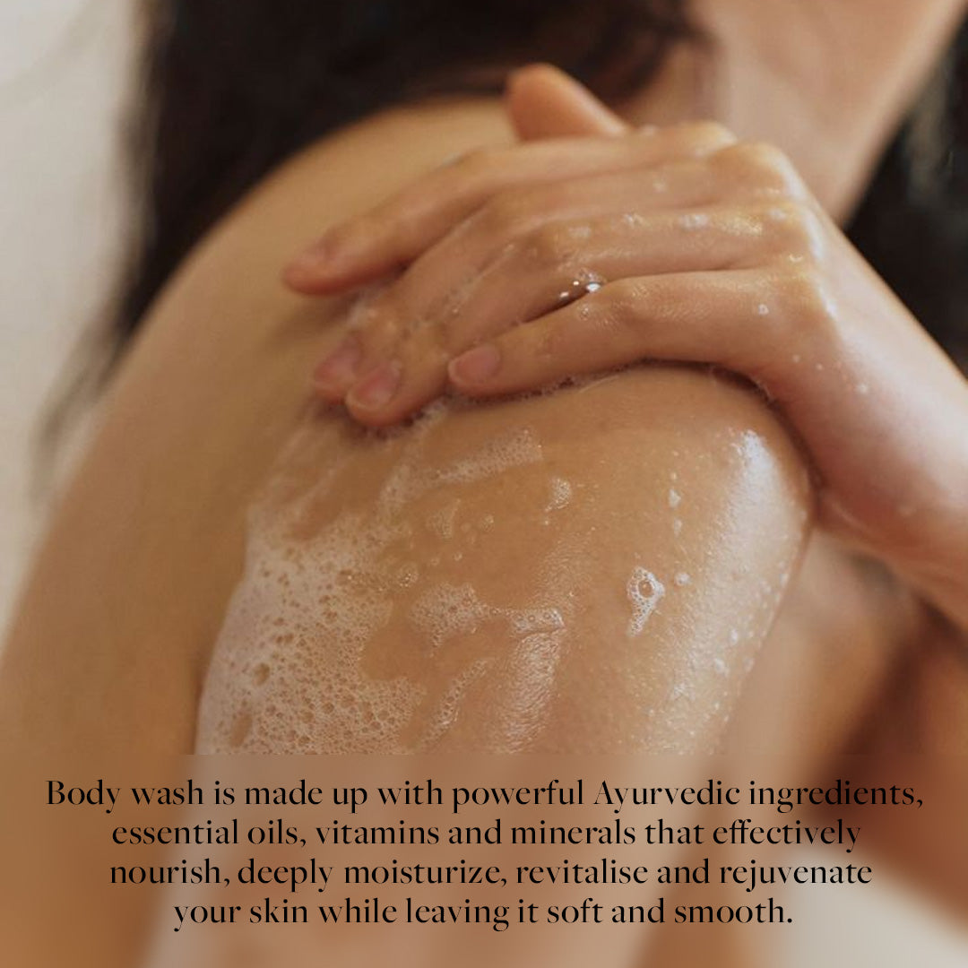 Ayurvedic Body Wash Hydrating - Ashwagandha, Oudh & Pomegranate