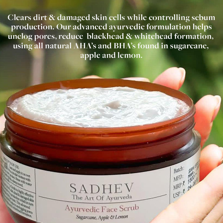 Ayurvedic Face Scrub
