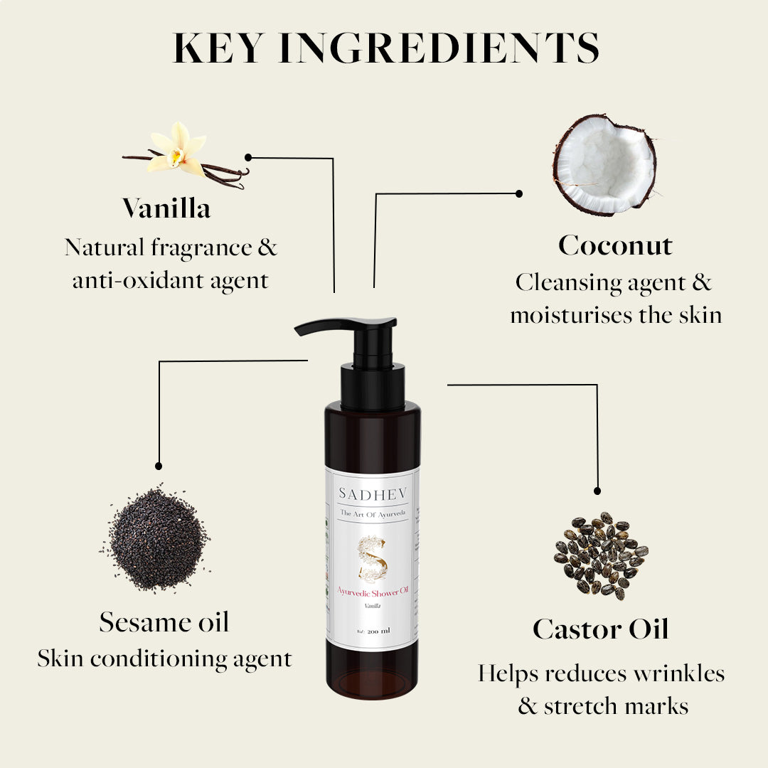 Vanilla Shower Oil