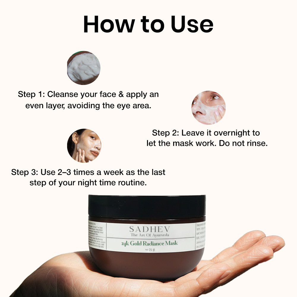 Sadhev 24K Gold Radiance Mask