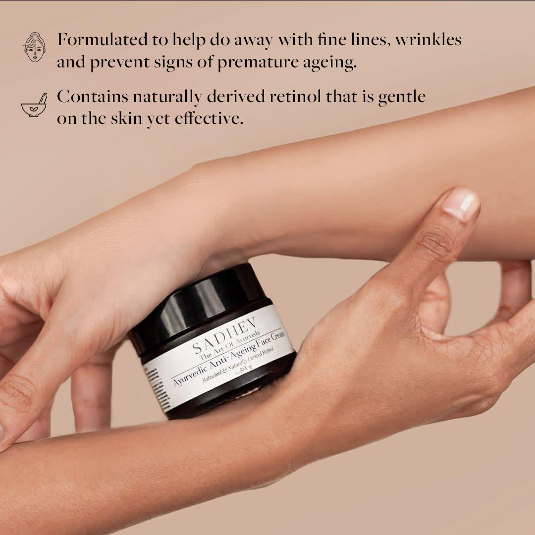 Ayurvedic Anti Ageing Face Cream
