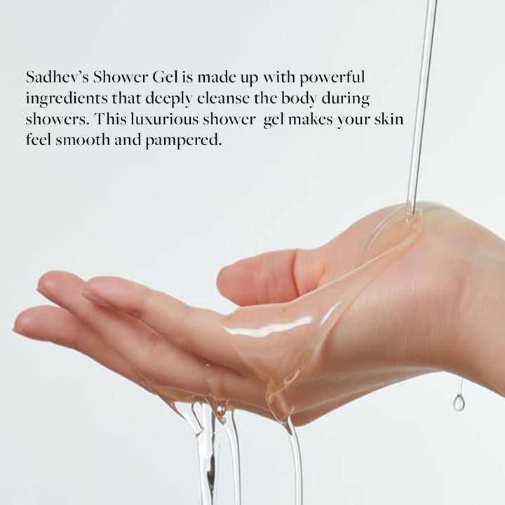 Ayurvedic Shower Gel Deep Cleansing - Eladi Tailam, Grapefruit & White Tea