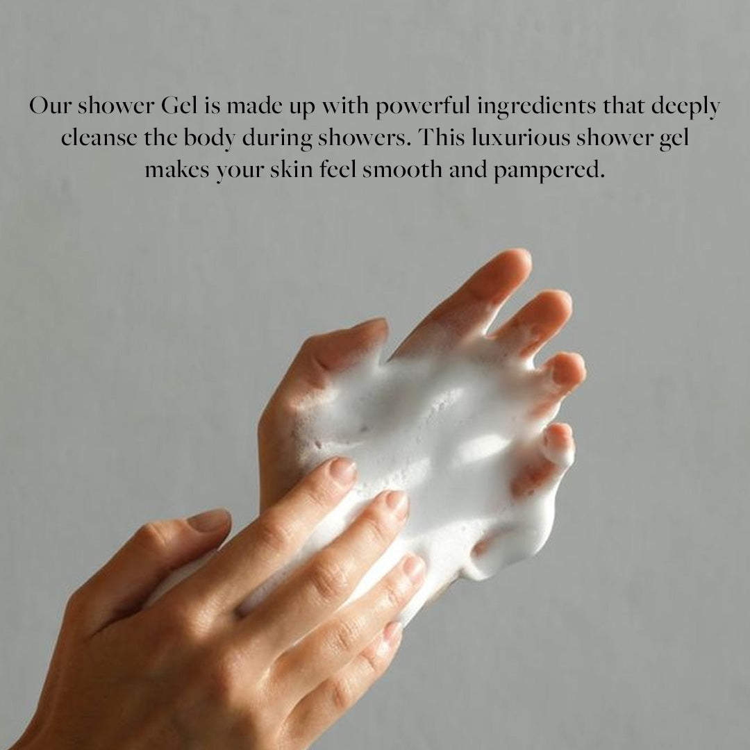 Ayurvedic Shower Gel Deep Cleansing - Shashtika Tailam, Citrus & Juniper Berries