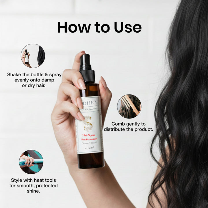 Sadhev Hair Spray - Heat Protection