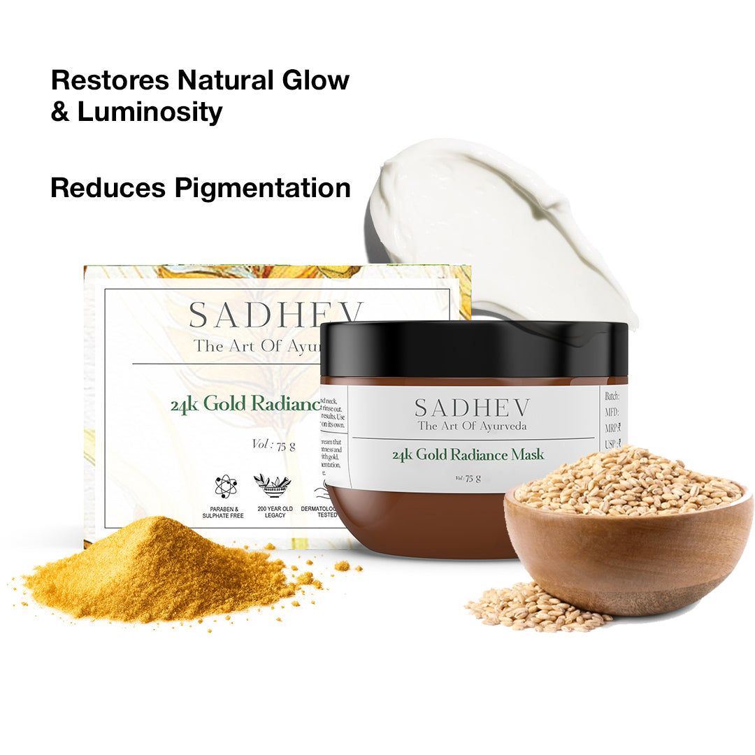 Sadhev 24K Gold Radiance Mask