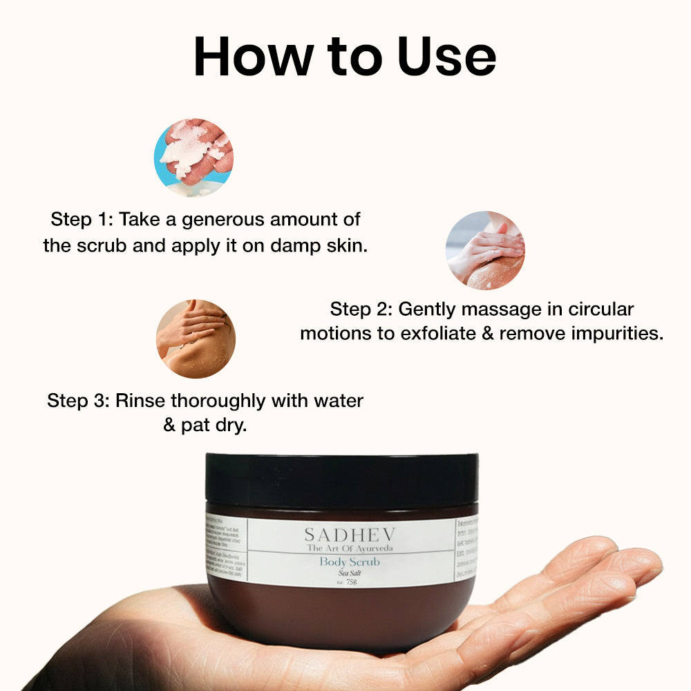 Sadhev Body Scrub - Sea Salt