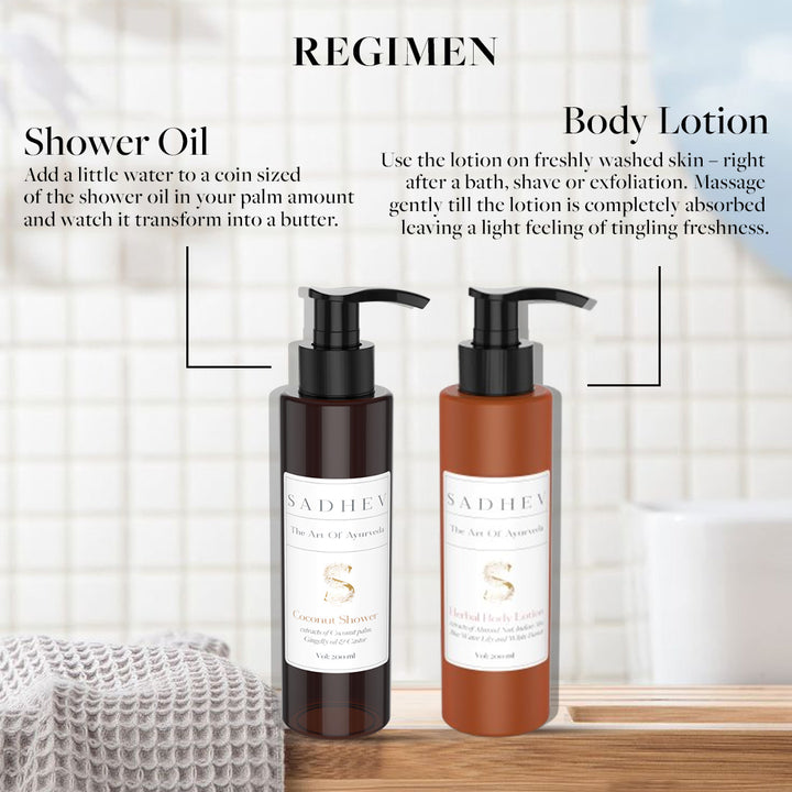 Coconut Shower Oil