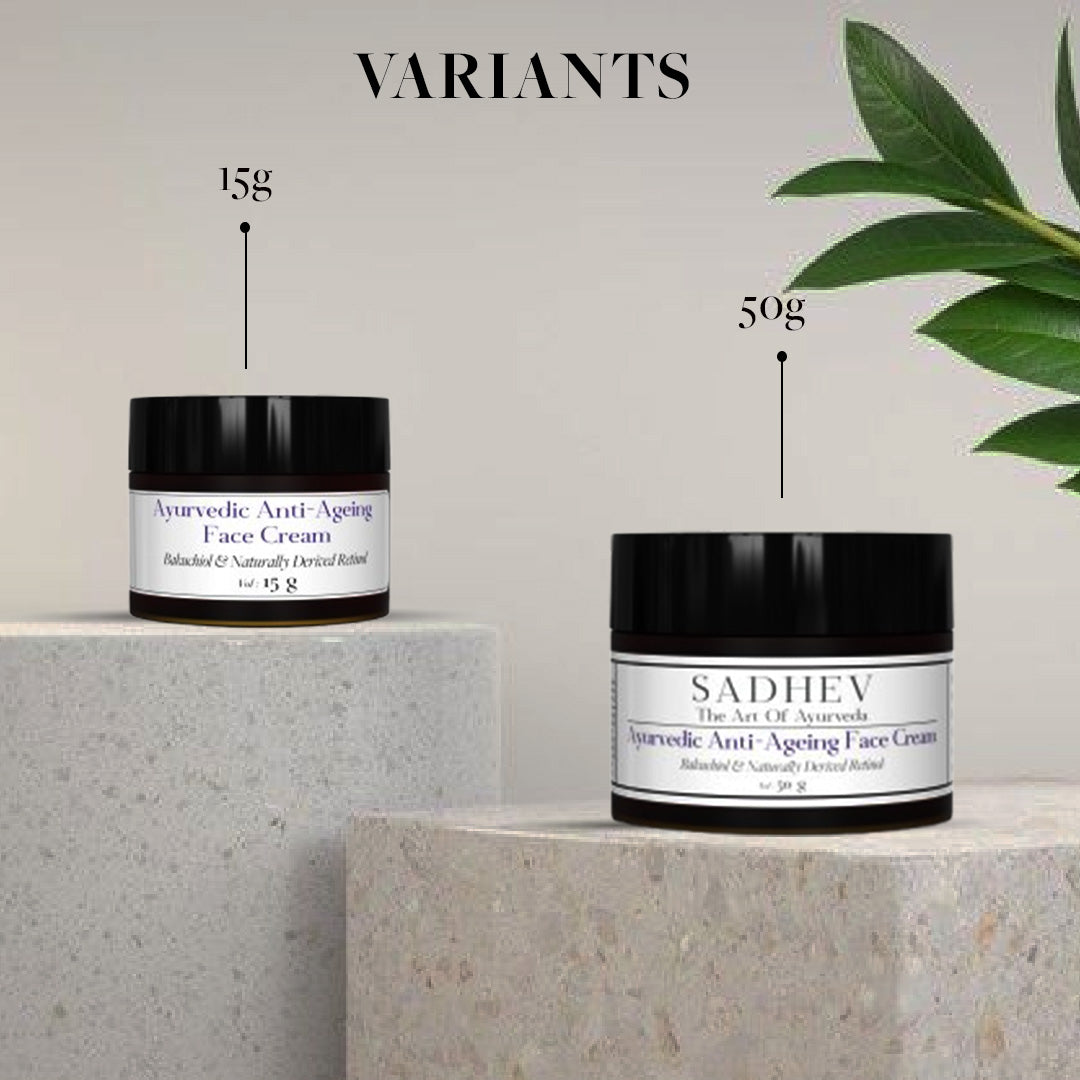 Ayurvedic Anti Ageing Face Cream