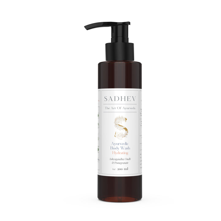 Ayurvedic Body Wash Hydrating - Ashwagandha, Oudh & Pomegranate