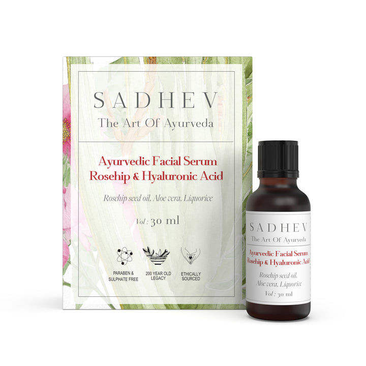 Ayurvedic Rosehip & Hyaluronic Acid Serum