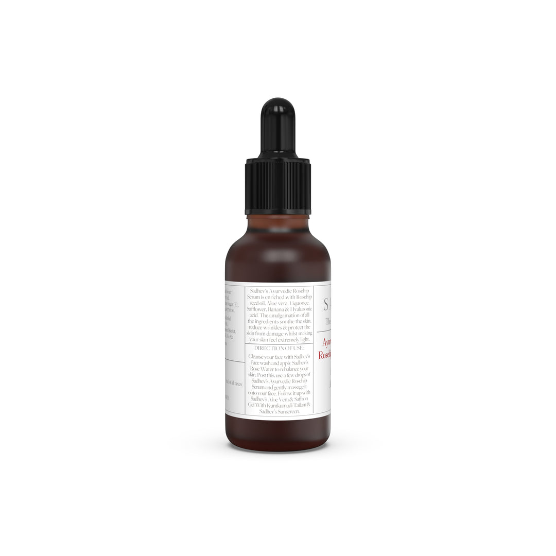 Ayurvedic Rosehip & Hyaluronic Acid Serum