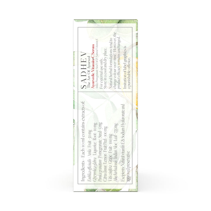 Ayurvedic Vitamin C Serum