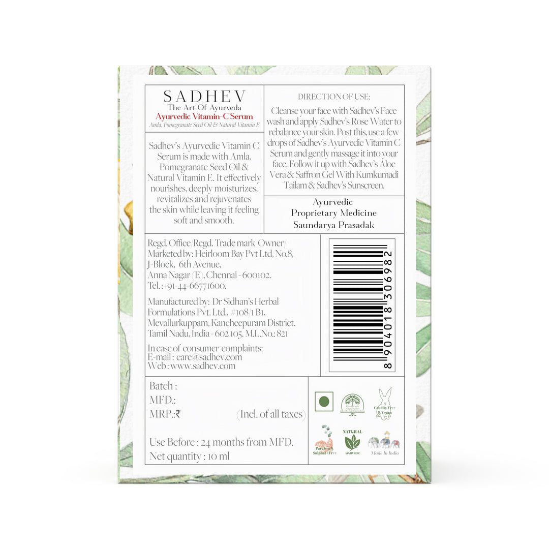 Ayurvedic Vitamin C Serum