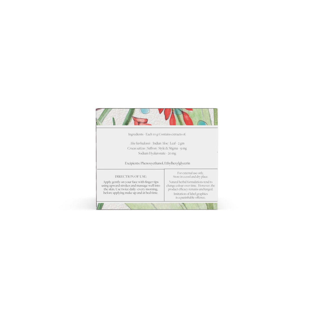 Aloe Vera & Saffron Gel with Hyaluronic Acid