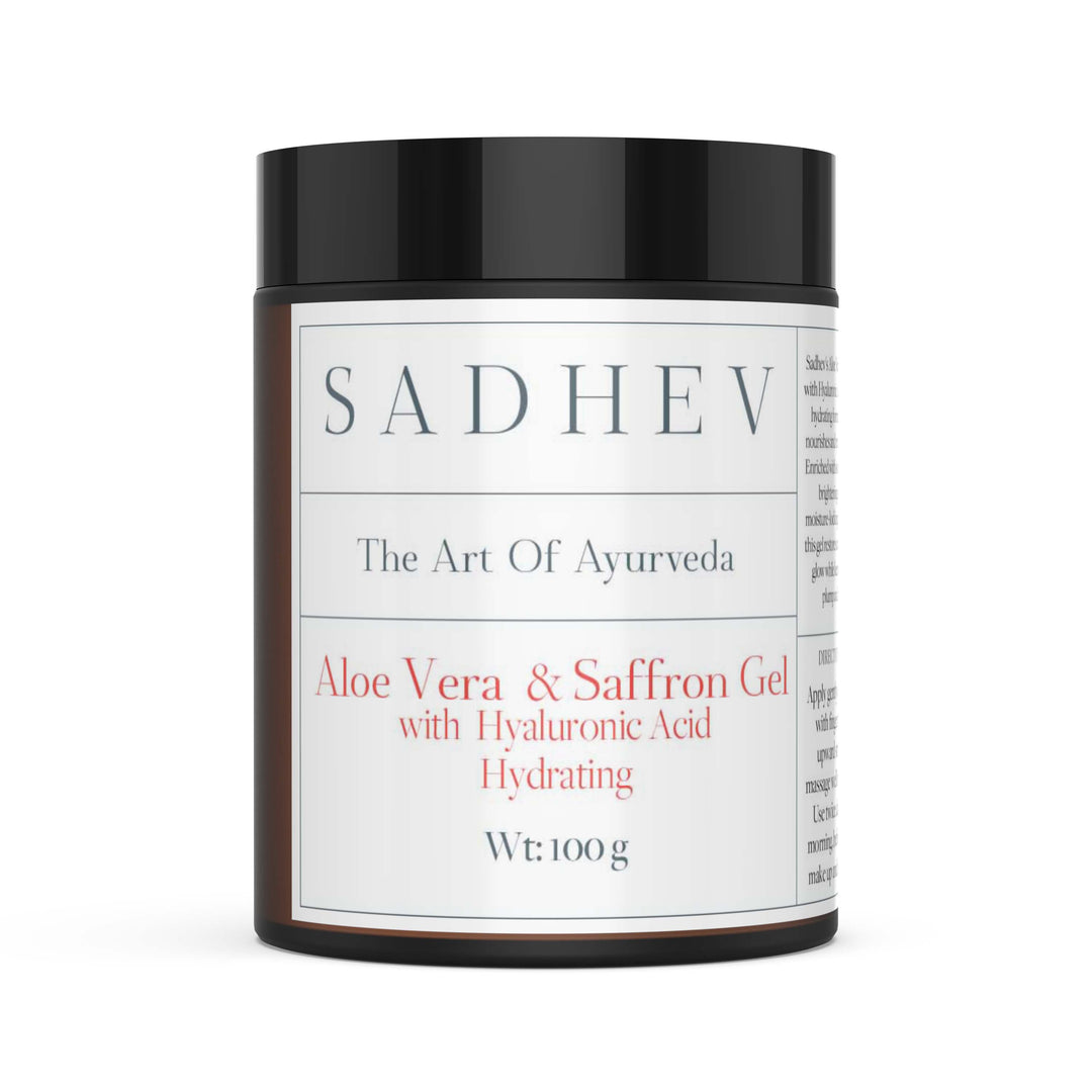 Aloe Vera & Saffron Gel with Hyaluronic Acid