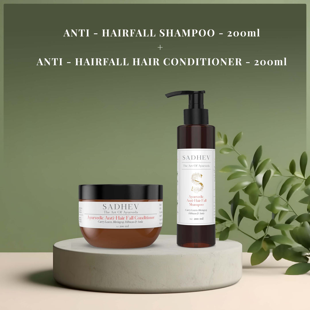 The Ayurvedic Anti-Hairfall Duo