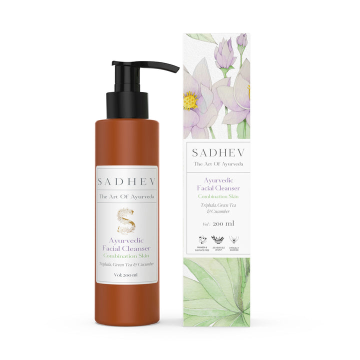 Ayurvedic Facial Cleanser Combination Skin