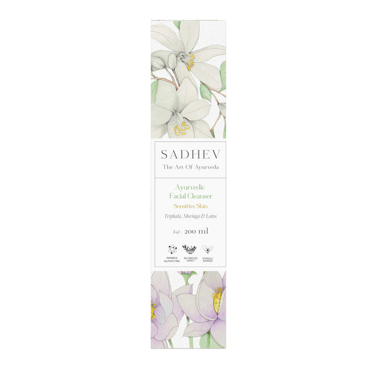 Ayurvedic Facial Cleanser Sensitive Skin