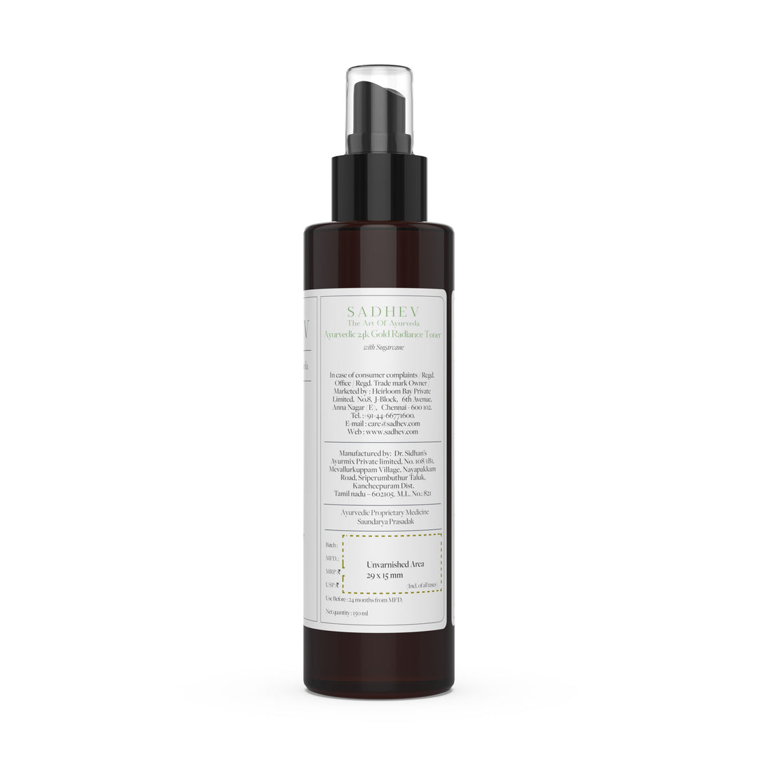 Ayurvedic Radiance Toner