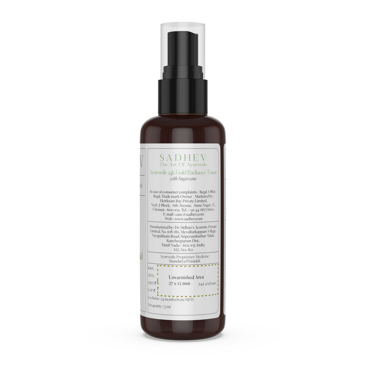 Ayurvedic Radiance Toner