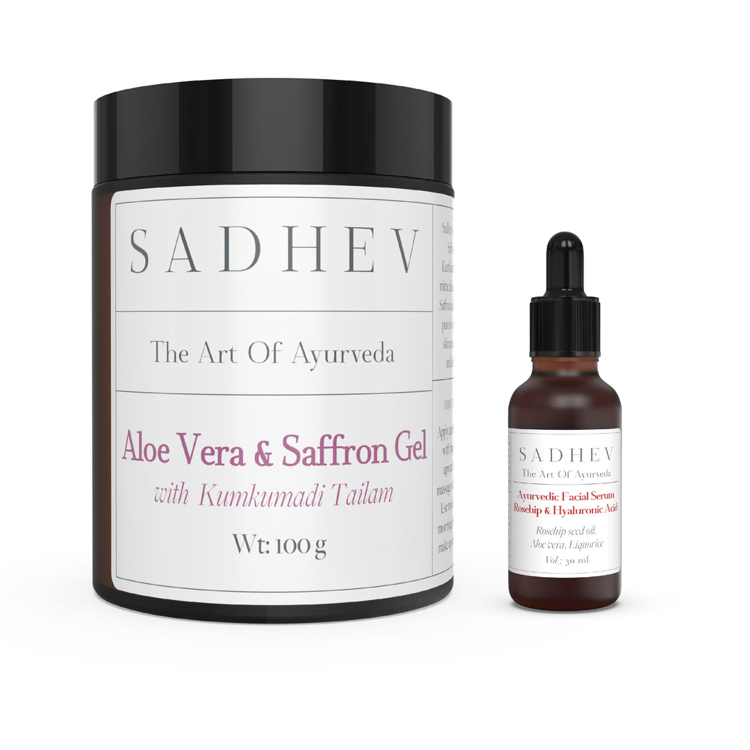 The Ayurvedic Dry Skin Elixir 100 Gm + 30 Ml