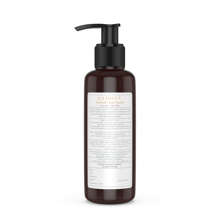 Ayurvedic Facial Cleanser Normal-Oily Skin