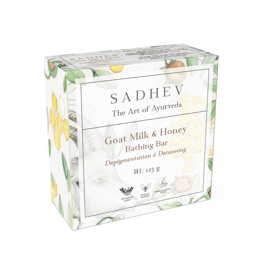 Goat Milk & Honey Bathing Bar - 125gms